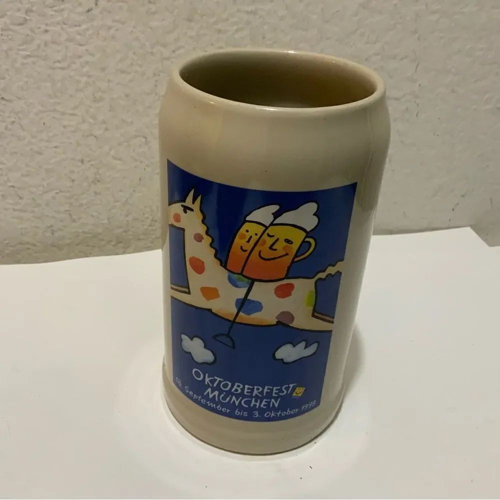 Rastal Germany OKTOBERFEST MUNCHEN 1 Liter 1996 and 1999 Beer Mugs